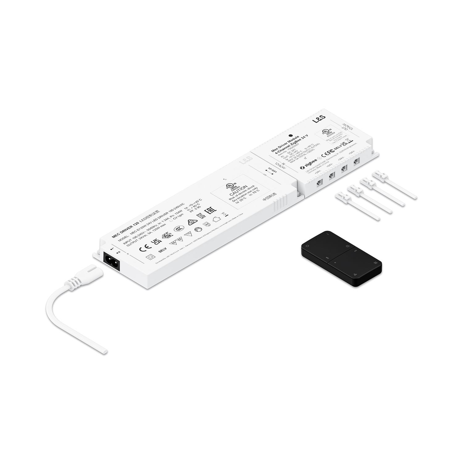Mec Driver 1-kanaal RF-Module 12V - 4 groepen